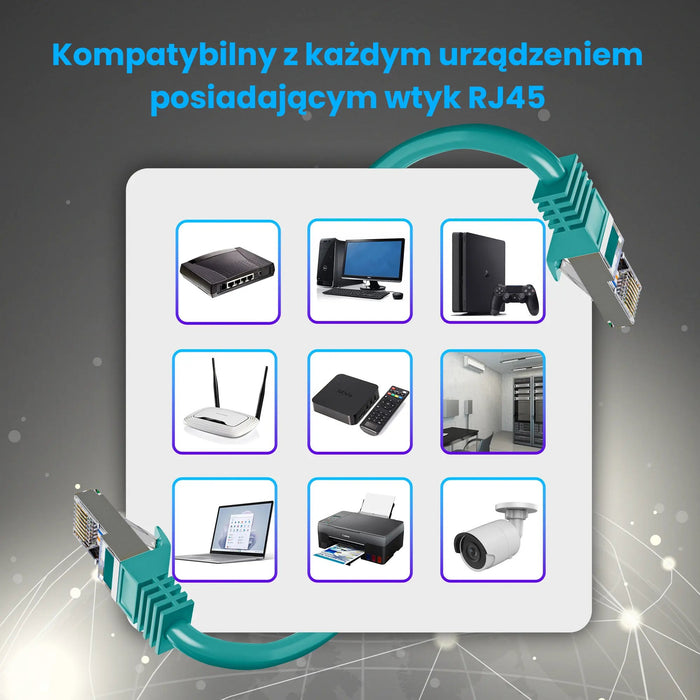 EAN 5906168638763 - Extralink Kat.7 S/FTP 2m 20G Zielony | Patchcord LAN | Miedź Kabel sieciowy skrętka (EX.38763) imagen 3