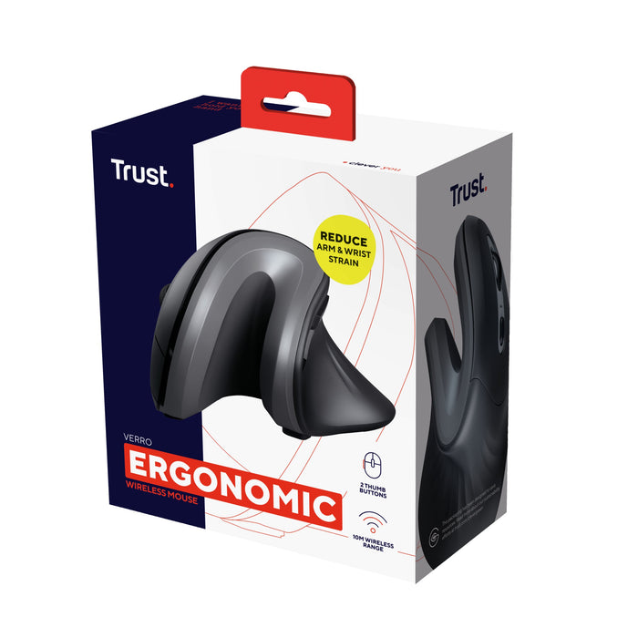 EAN 8713439235074 - Trust Verro ratón Oficina mano derecha RF inalámbrico Óptico 1600 DPI imagen 7