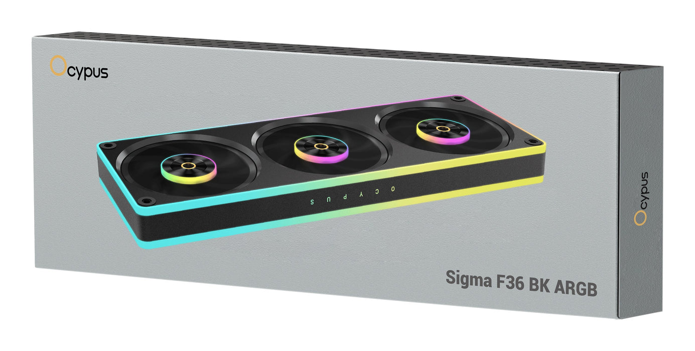 EAN 6977414882192 - Ocypus Sigma F36 ARGB Carcasa del ordenador, Procesador Ventilador 12 cm Negro 1 pieza(s) imagen 9