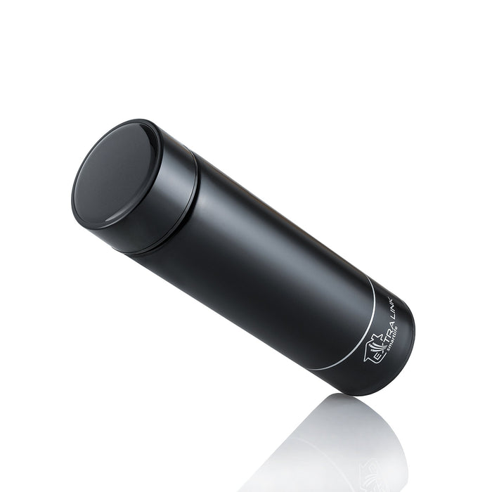 EAN 5905090335818 - Extralink MUG-SMART500 BLACK taza de viaje 500 ml Acero inoxidable imagen 5