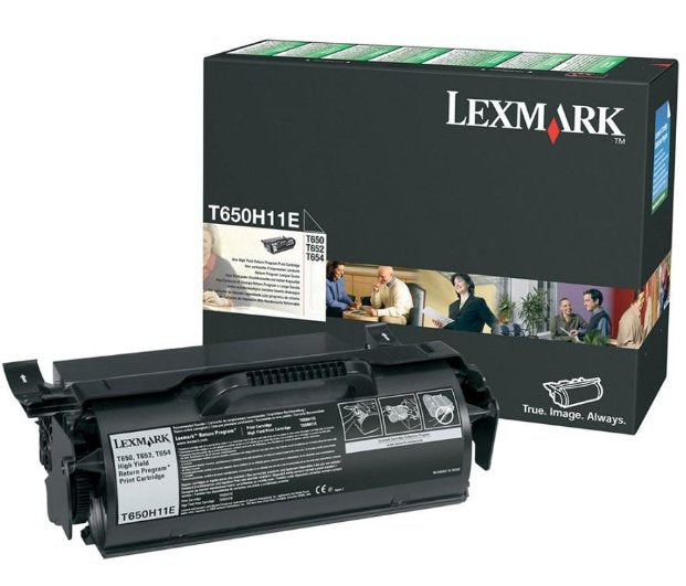 EAN 5711045533822 - Lexmark T650H11E cartucho de tóner 1 pieza(s) Original Negro imagen 1