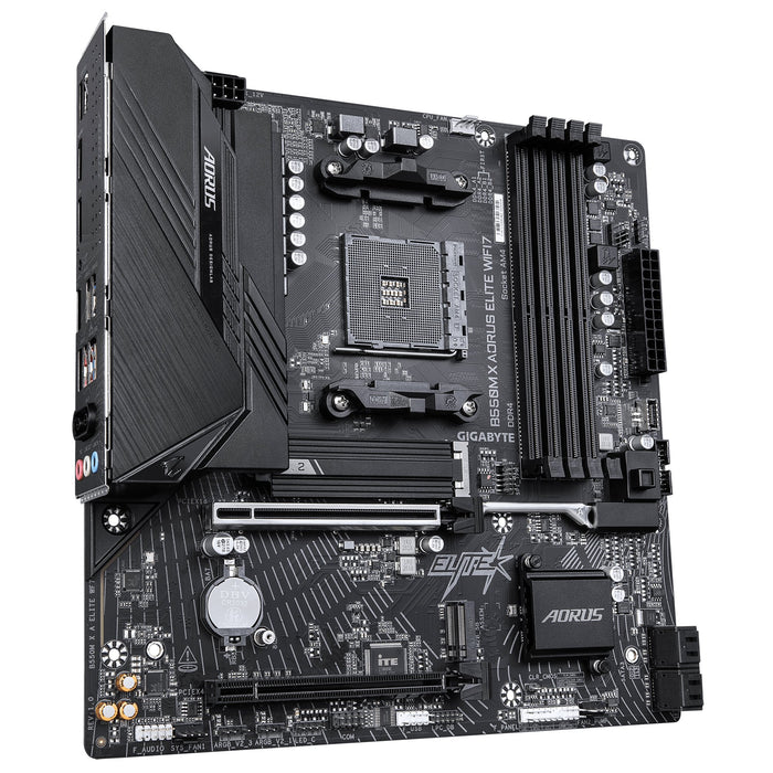 EAN 4719331884086 - GIGABYTE B550M X AORUS ELITE WIFI7 AMD B550 Zócalo AM4 micro ATX imagen 3