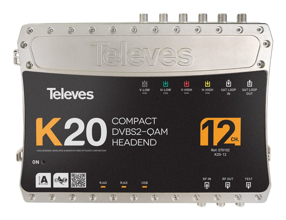 EAN 8424450212721 - Televes K20 Cabecera digital imagen 1
