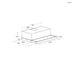 EAN 8059019088570 - Candy CBT60RBG Semintegrada (extraíble) Negro 396,2 m³/h imagen 7