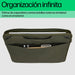 EAN 0197961660456 - HP 15.6 Modular Laptop Sleeve 39,6 cm (15.6") Verde, Gris imagen 5