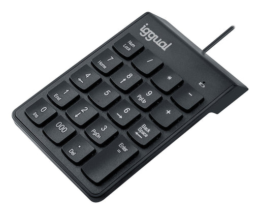 EAN 8435364319956 - iggual CK-NUM-19T teclado numérico Portátil/PC imagen 1