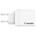 EAN 0023942497011 - Verbatim 49701 cargador de dispositivo móvil Universal Blanco Corriente alterna Carga rápida Interior imagen 6