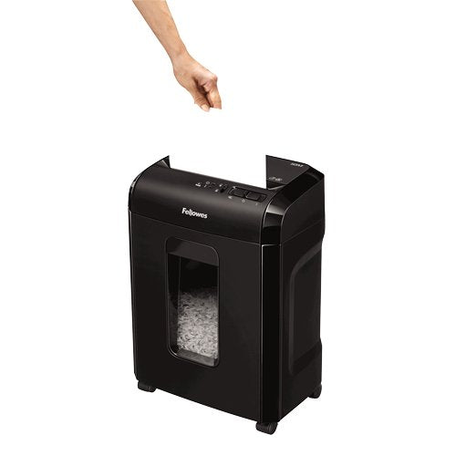 EAN 0043859743537 - Fellowes Powershred 10M triturador de papel Microcorte Negro imagen 5