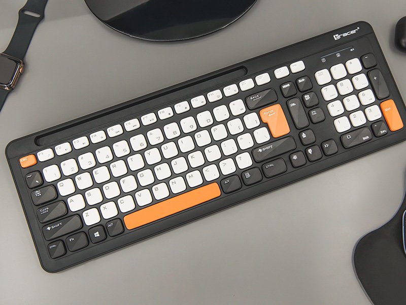 EAN 5907512873304 - Tracer GREG RF teclado Hogar / Oficina RF inalámbrico QWERTY Inglés Negro imagen 7