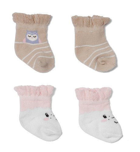EAN 4001167839041 - BABY born Socks Sheep 2 pair 43cm Calcetines de muñeca imagen 3