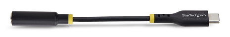 EAN 0065030898225 - StarTech.com USBCAUDIO2 cable de audio 0,127 m USB Type-C 2.0 Negro imagen 3