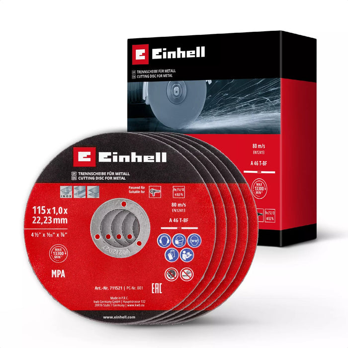 EAN 4009317115212 - Einhell 49711521 accesorio para amoladora angular Corte del disco imagen 1