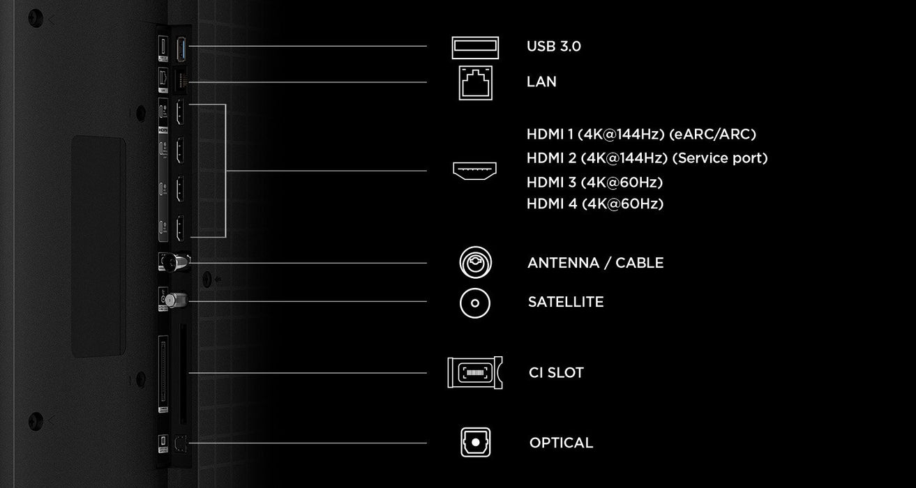 EAN 5901292529918 - TCL C7L 98C7L Televisor 2,49 m (98") 4K Ultra HD Smart TV Wifi Negro 3000 cd / m² imagen 5