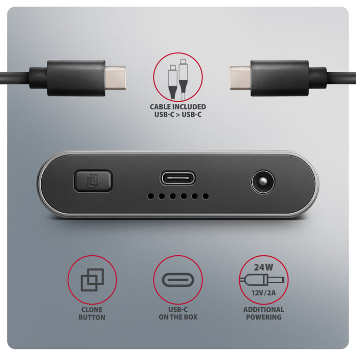 EAN 8595247909107 - Axagon EEM2-20GD base de conexión para disco duro USB 3.2 Gen 2 (3.1 Gen 2) Type-C Negro, Gris imagen 10