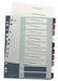 EAN 4002432115549 - Leitz 12370000 lengüeta de índice Separador numérico con pestaña Polipropileno (PP) Multicolor imagen 1