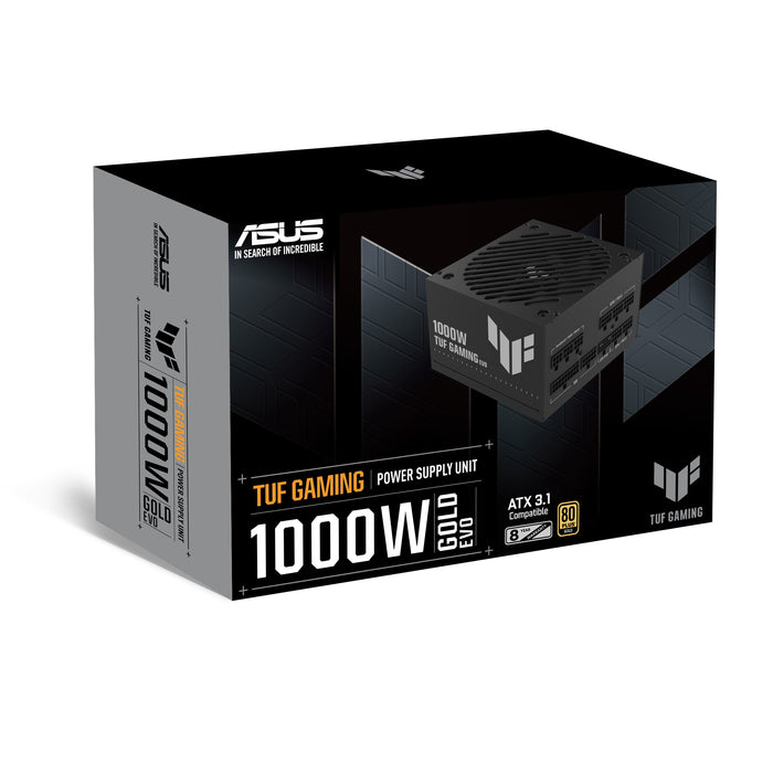 EAN 4711636490368 - ASUS TUF Gaming 1000W Gold EVO unidad de fuente de alimentación 20+4 pin ATX ATX Negro imagen 9