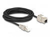 EAN 4043619872459 - DeLOCK 87245 cable de red Negro, Plata Cat6a S/FTP (S-STP) imagen 1