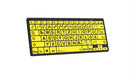 EAN 5707795018627 - Logickeyboard LKB-LPBY-BTPC-DE teclado Universal Bluetooth QWERTZ Alemán Negro, Amarillo imagen 6
