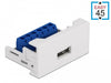 EAN 4043619813438 - DeLOCK 81343 conector USB 2.0 Typ-A Blanco imagen 1