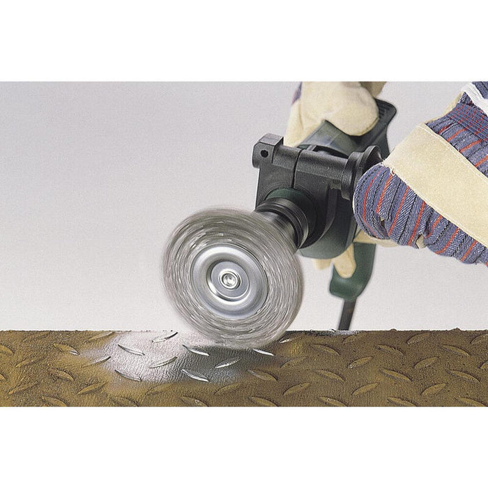 Cepillo De Disco De Alambre De Acero Vástago Hexagonal Ø100 X 10 Mm