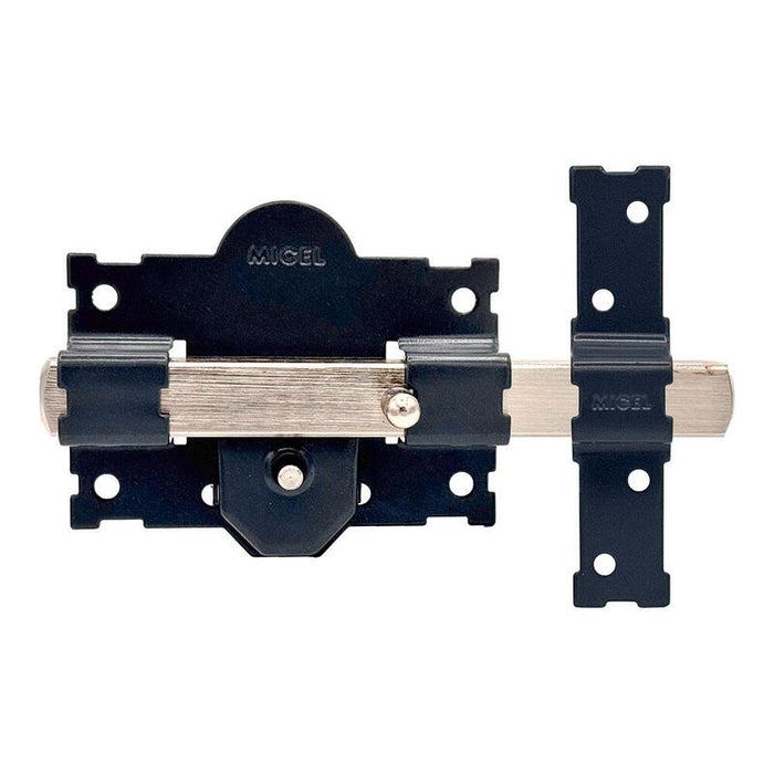 Cerrojo Sobreponer Crr06 105b/50 Mm Pintado Gris Llaves Iguales Amaestradas