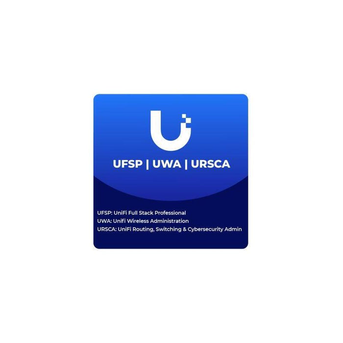 Certificaci&Oacute N Oficial Ubiquiti Madrid 23, 24 Y 25 De Septiembre De 2026 - Unifi All In One: Ufsp, Uwa, Ursca