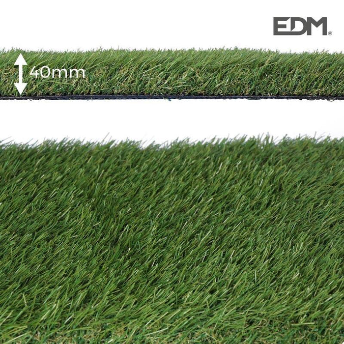 Césped Artificial 40mm Rollo 1x5m Color Verde Modelo: Gracefull Edm