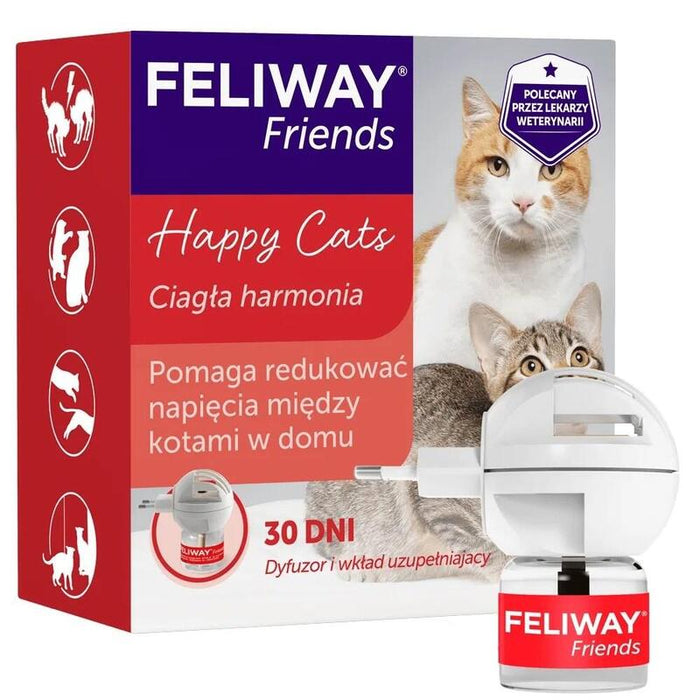 Ceva Feliway Friends Komplet Dyfuzor + Wklad 48ml