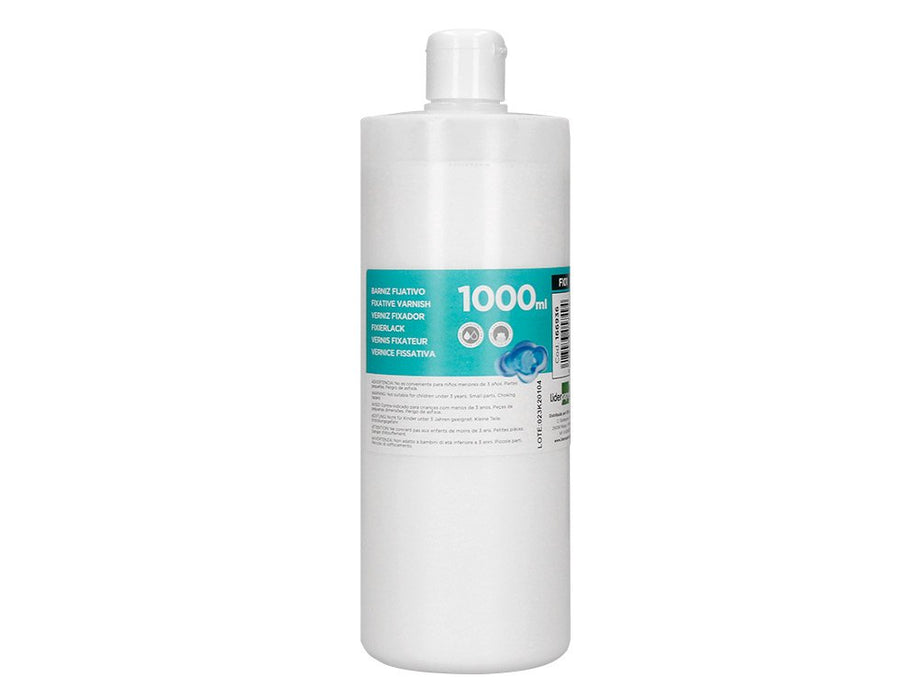 EAN 8423473057494 - Liderpapel FI01 barniz Turquesa, Blanco 1000 ml imagen 1