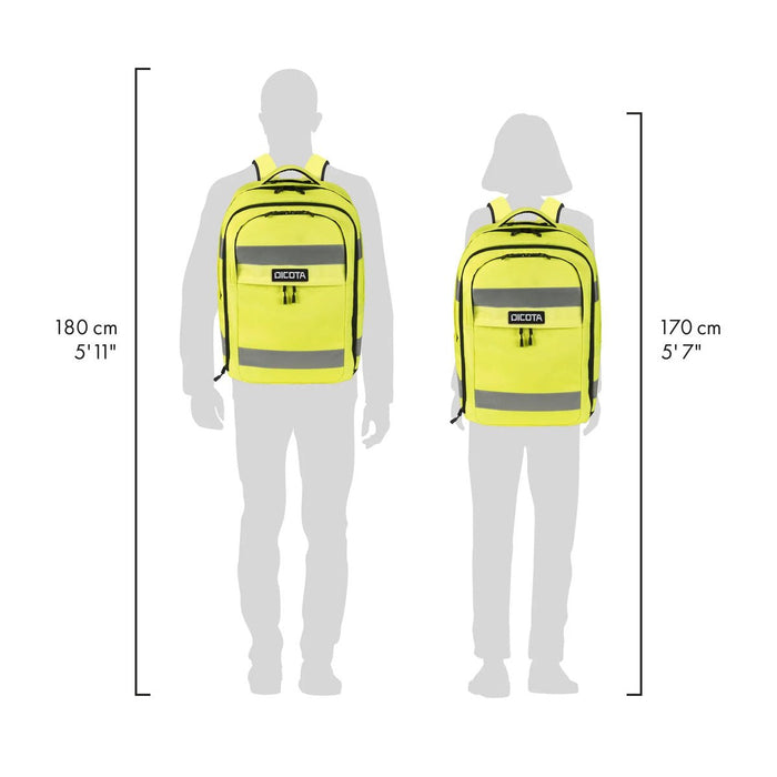 EAN 7640239423039 - DICOTA Hi-Vis V2 mochila Mochila de senderismo Amarillo Poliéster imagen 17