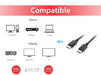 EAN 4015867153093 - Equip 119331 cable DisplayPort 1 m Negro imagen 3