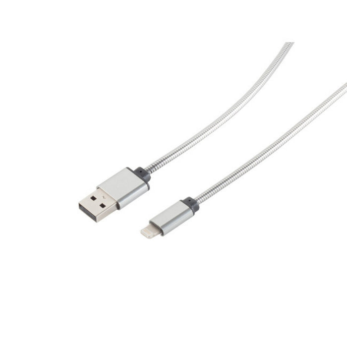 EAN 4017538113306 - S/CONN maximum connectivity 14-13001 cable de conector Lightning 1 m Plata imagen 1