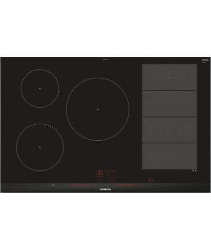 EAN 4242003717004 - Siemens EX875LVC1E hobs Negro, Acero inoxidable Integrado Con placa de inducción 5 zona(s) imagen 1