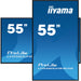 EAN 4948570122301 - iiyama LH5560UHS-B1AG pantalla de señalización Pizarra de caballete digital 138,7 cm (54.6") LED Wifi 500 imagen 5
