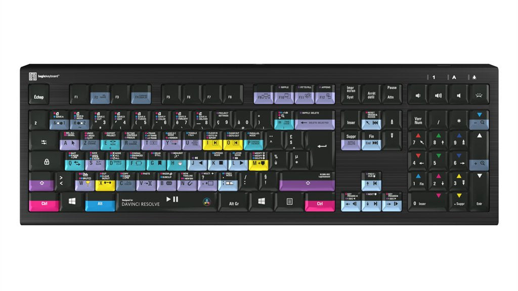 EAN 5707795019112 - Logickeyboard ASTRA 2 teclado USB AZERTY Francés Negro imagen 1