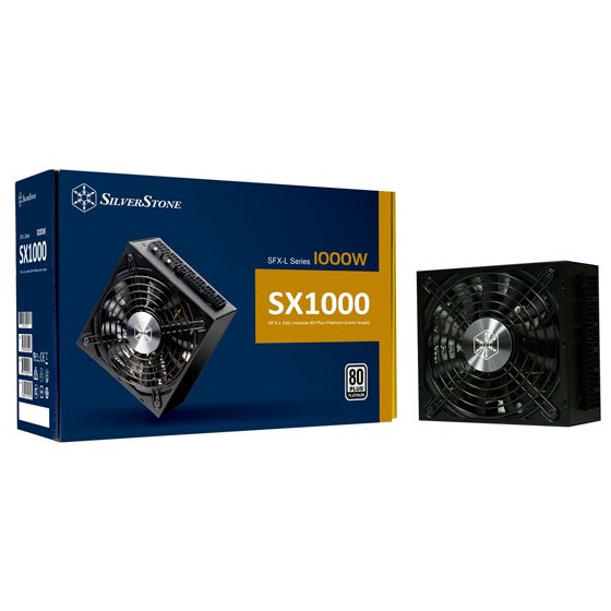 EAN 4710679810218 - Silverstone SX1000 unidad de fuente de alimentación 1000 W 24-pin ATX SFX-L Negro imagen 10