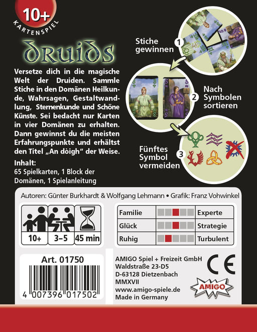 EAN 4007396017502 - Amigo Druids 45 min Juego De Cartas Interpretación de roles imagen 2