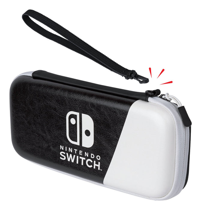 EAN 0708056068745 - PDP Slim Deluxe: Black & White Funda protectora rígida Nintendo Negro, Blanco imagen 5