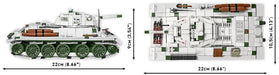 EAN 5902251025953 - COBI T-34/76 mod. 1941/42 imagen 12