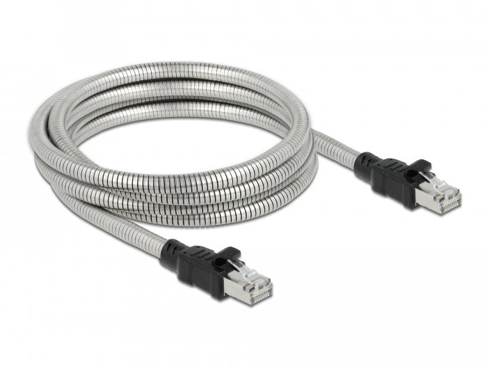 EAN 4043619801114 - DeLOCK 80111 cable de red Plata Cat6a U/FTP (STP) imagen 1