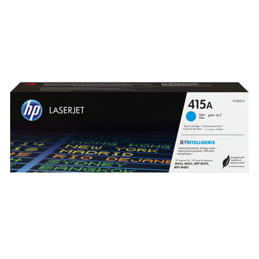 EAN 0192018046351 - HP 415A Cyan Original LaserJet Toner Cartridge cartucho de tóner 1 pieza(s) imagen 1