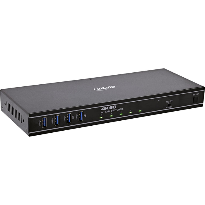 EAN 4043718348671 - InLine 57885J interruptor KVM Negro imagen 1