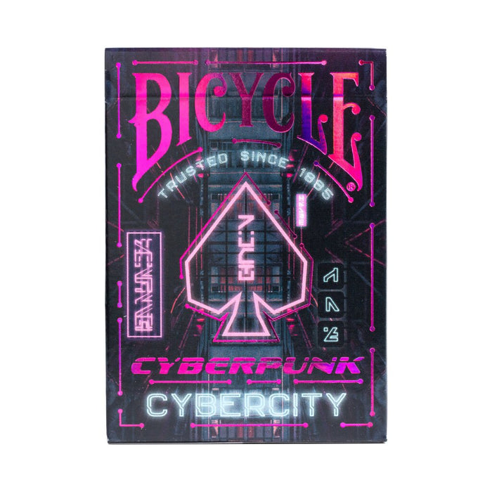 EAN 0073854094235 - Bicycle Cyberpunk Cyber City juego de cartas 56 pieza(s) imagen 1