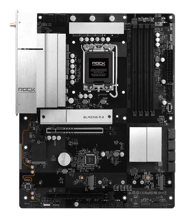EAN 4711581494176 - Asrock B860 Rock WiFi 7 Intel B860 LGA 1851 (Socket V1) ATX imagen 1