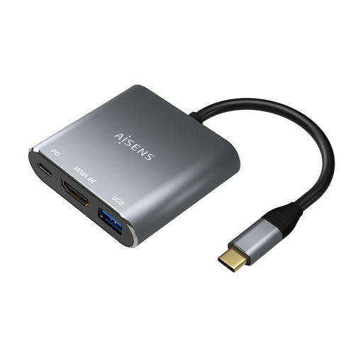 EAN 8436574707892 - AISENS A109-0669 base para portátil y replicador de puertos Alámbrico USB 3.2 Gen 1 (3.1 Gen 1) Type-C imagen 1