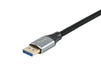 EAN 4015867239025 - Equip 119282 cable DisplayPort 2 m Plata, Negro imagen 3