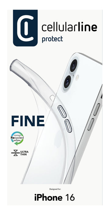 EAN 8018080482502 - Cellularline 8018080482502 funda para teléfono móvil 15,5 cm (6.1") Transparente imagen 2