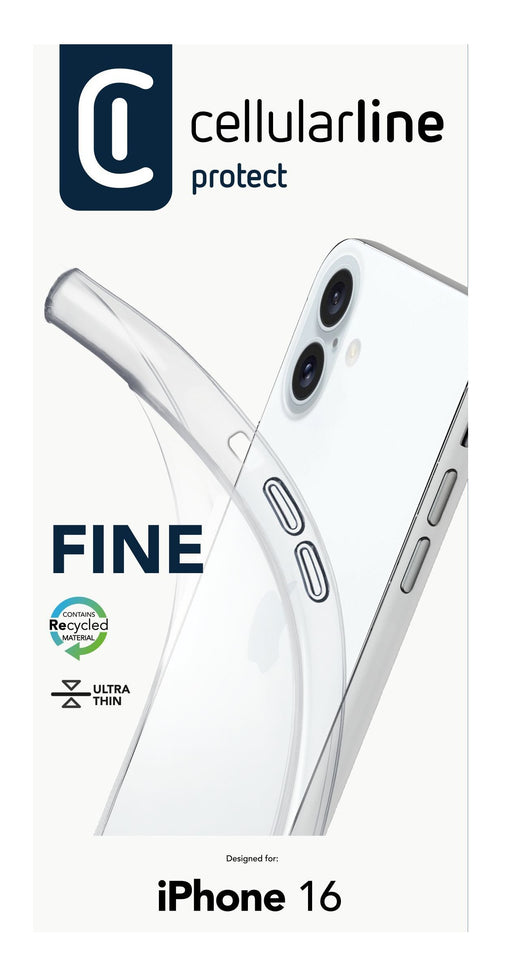 EAN 8018080482502 - Cellularline 8018080482502 funda para teléfono móvil 15,5 cm (6.1") Transparente imagen 2