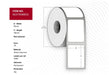 EAN 5711783201304 - Capture NL577030ECO etiqueta de impresora Blanco imagen 1