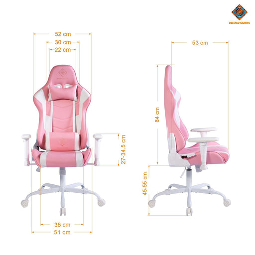 EAN 7333048057242 - Deltaco Gaming GAM-096-P silla para videojuegos Silla para videojuegos universal Asiento acolchado tapiza imagen 2